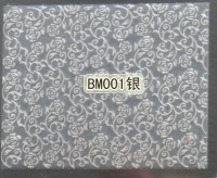 Срібні наклейки BМ-001