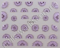 Stickers pink-silver №019