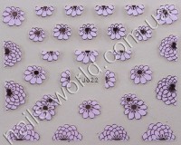 Stickers pink-silver №022