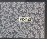 Срібні наклейки BМ-007