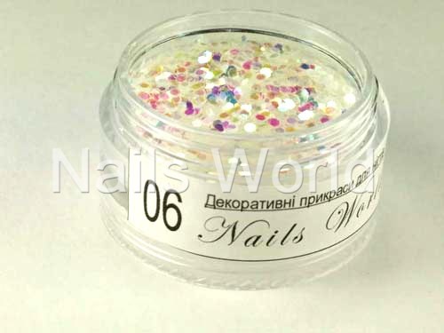 Блестки-бриллиант 1мм, №006
