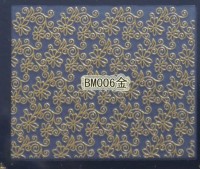 Gold stickers BM-006