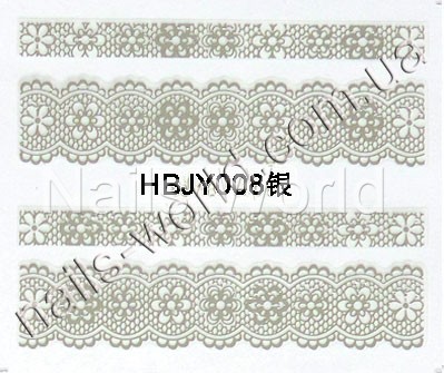 Silver lace №08