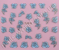 Stickers blue-gold №012