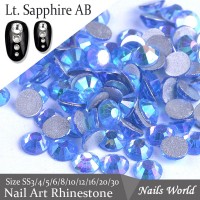 Light Sapphire AB SS5, 100pcs