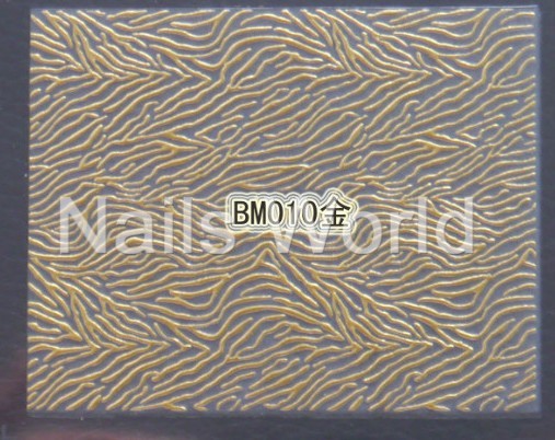 Gold stickers BM-010