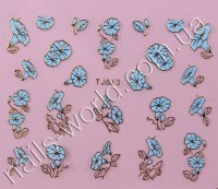 Stickers blue-gold №013