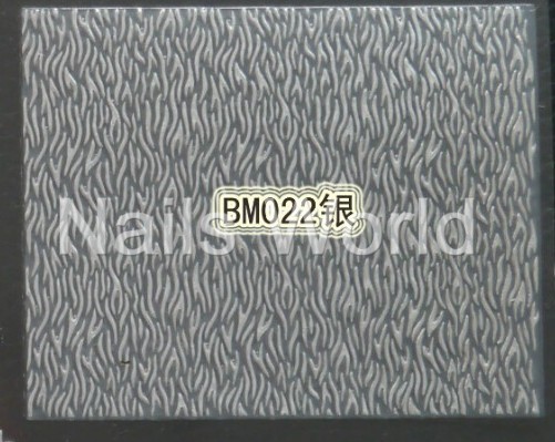 Наклейки серебрянные BМ-022