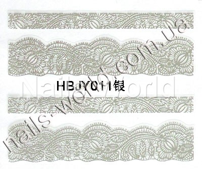 Silver lace №11