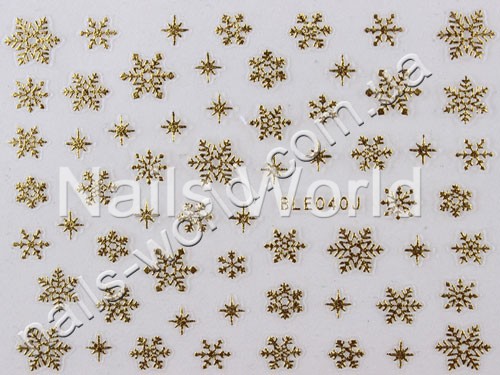 Gold stickers №040