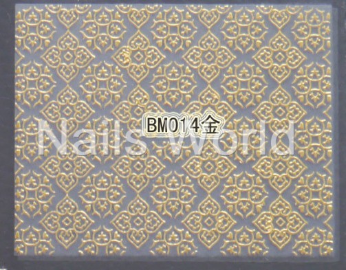 Gold stickers BM-014