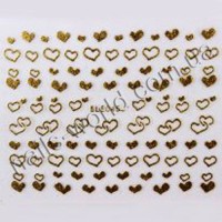 Gold stickers №045
