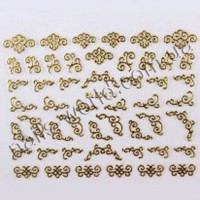 Gold stickers №047