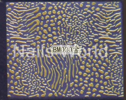 Наклейки золоті BМ-020