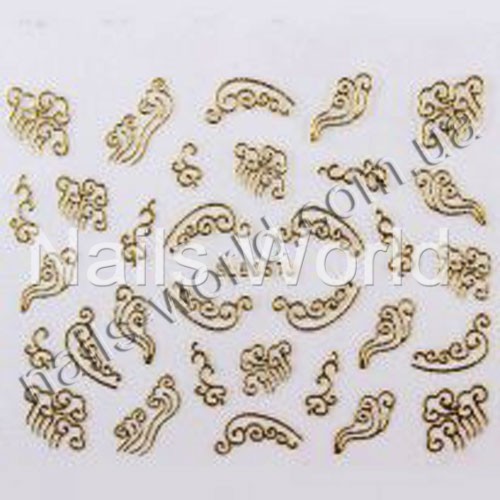 Gold stickers №057