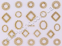 Gold stickers №016