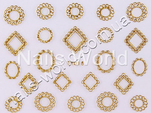 Gold stickers №016