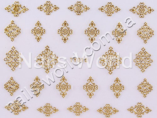 Gold stickers №018