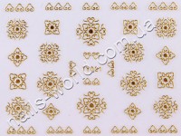 Gold stickers №021