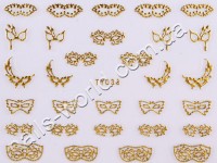 Gold stickers №033
