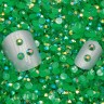 Rhinestones Jelly - Emerald AB