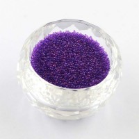 Crystal beads Purple AB