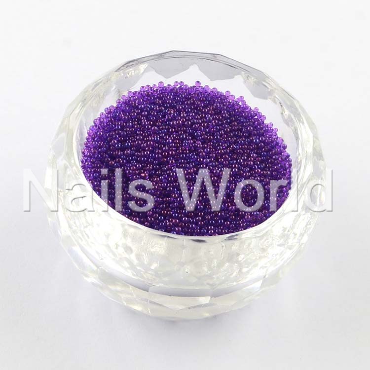 Crystal beads Purple AB