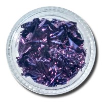 Фольга жата (поталь), темно-фіолетова