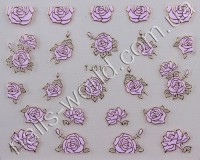 Rose gold stickers №011