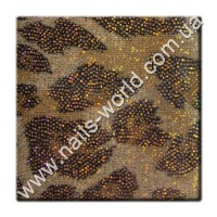 Fabric "Snakeskin" leopard