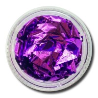 Фольга жата (поталь), фіолетова