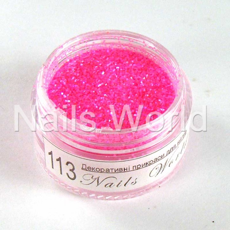 Glitter "Nails World" №113