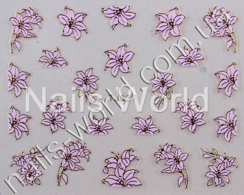 Rose gold stickers №021