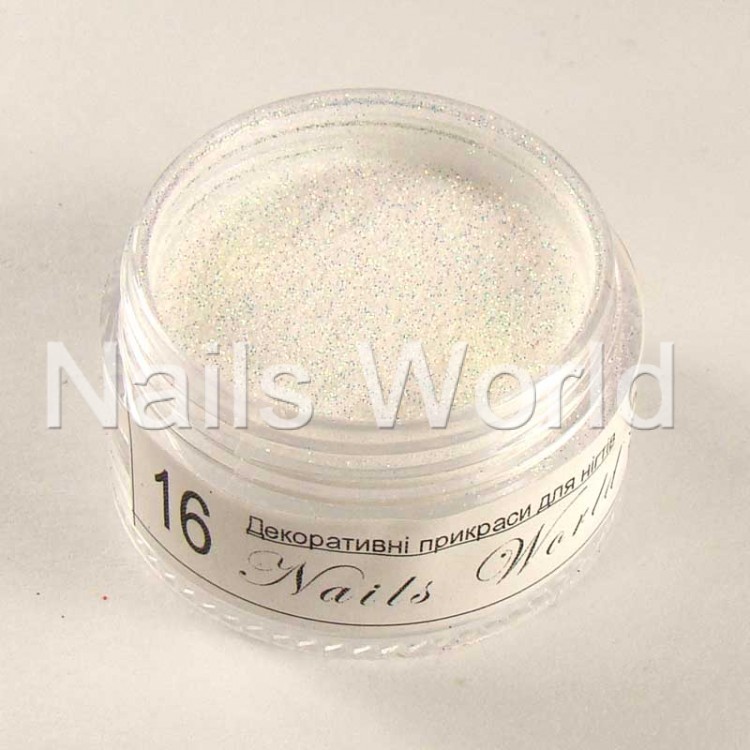 Glitter "Nails World" №016