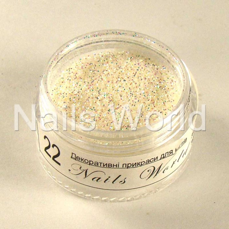 Glitter "Nails World" №022