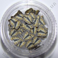 Fimo Butterfly Brown (brown), 50 pcs.