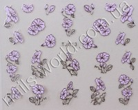 Stickers pink-silver №013