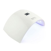 Универсальная UV LED-лампа SUN-9S 24 Вт, таймер 99 сек, c дисплеем, цвет белый