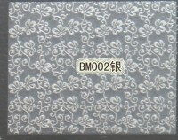 Наклейки серебрянные BМ-002