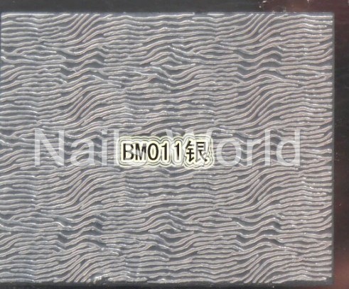 Silver stickers BM-011