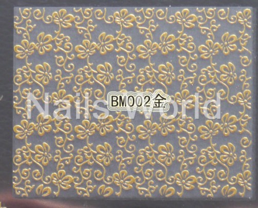 Gold stickers BM-002