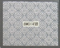 Наклейки серебрянные BМ-014