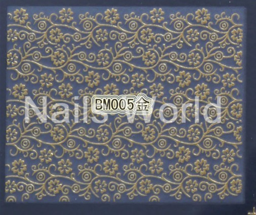 Gold stickers BM-005