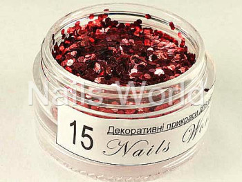 Блестки-бриллиант 1мм, №015 