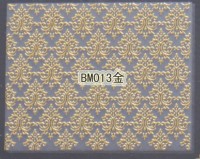 Наклейки золотые BМ-013
