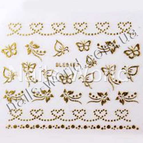 Gold stickers №049