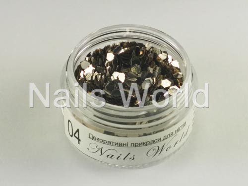 Блестки-бриллиант 2,5мм, №004