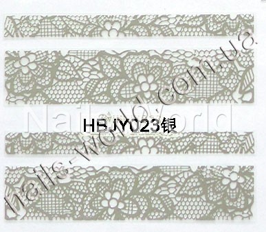 Silver lace №23