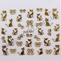 Gold stickers №060