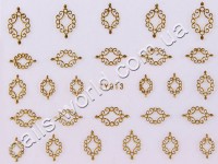 Gold stickers №013